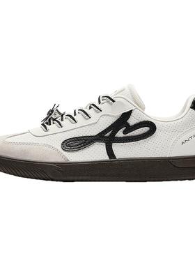 安踏曼舞丨芭蕾风经典薄底德训女T头鞋冬季百搭休闲平底运动鞋