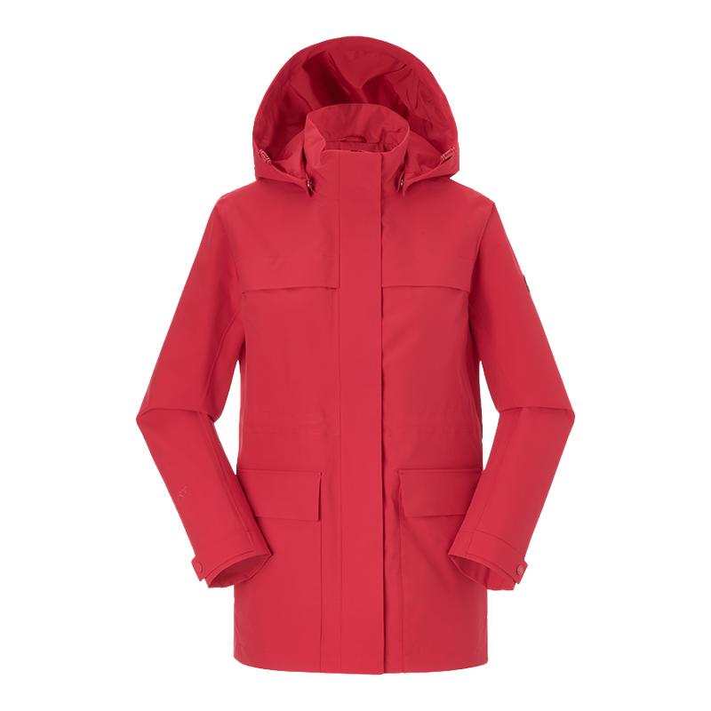 乐飞叶25新品冲锋衣女风衣