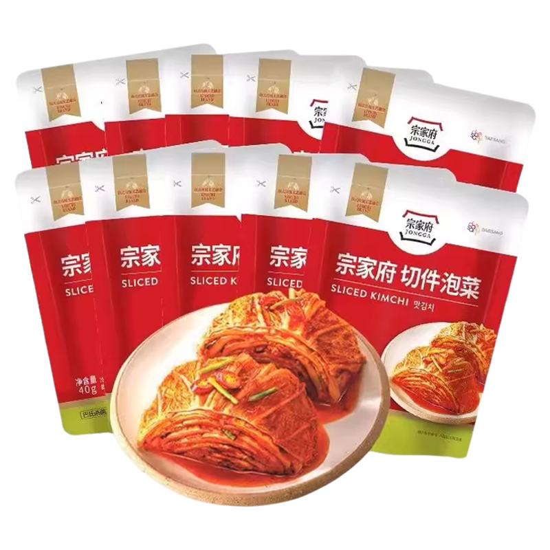 宗家府泡菜韩式辣白菜贡菜萝卜干