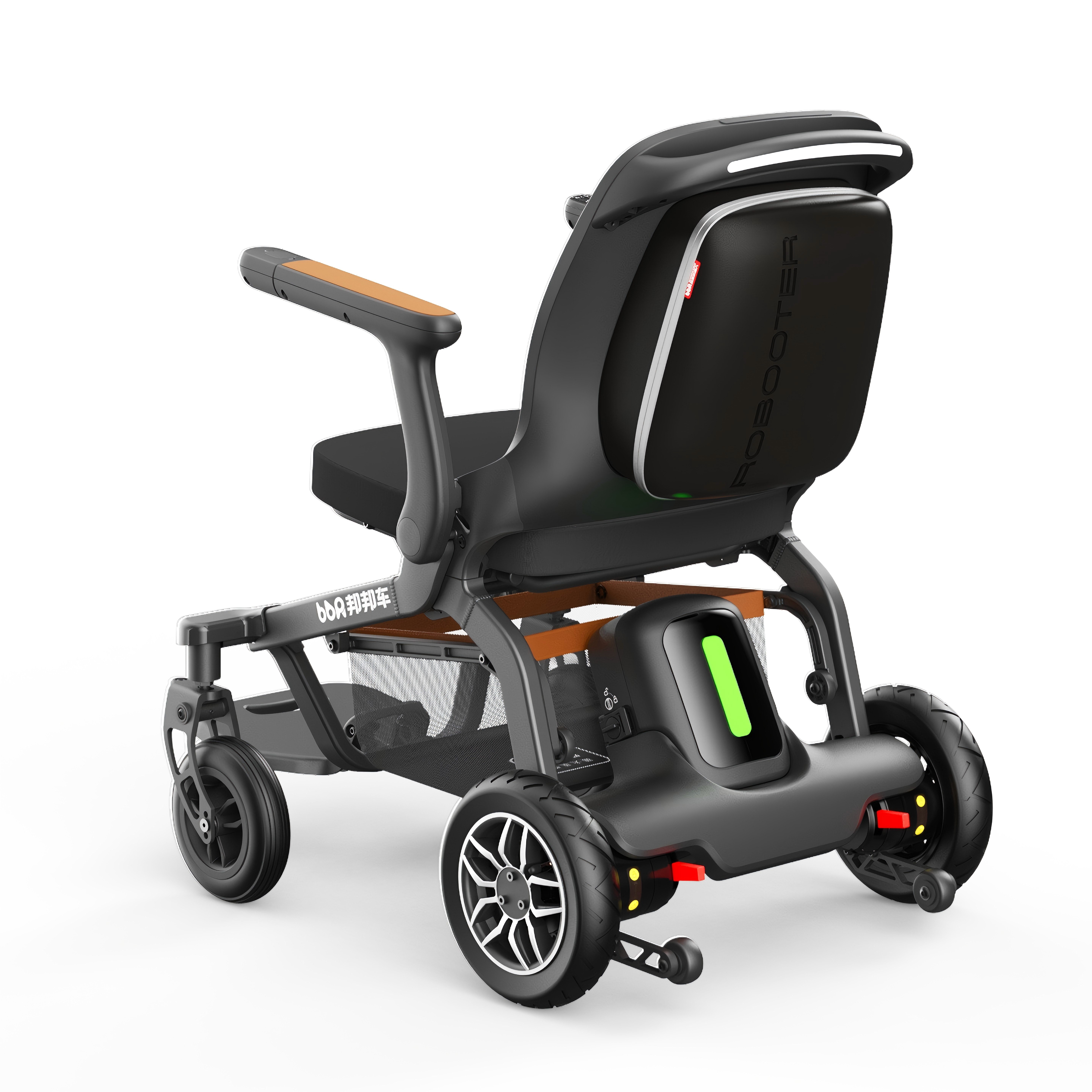 邦邦车E30升级智能电动轮椅车便携折叠全自动老人专用代步车旅行