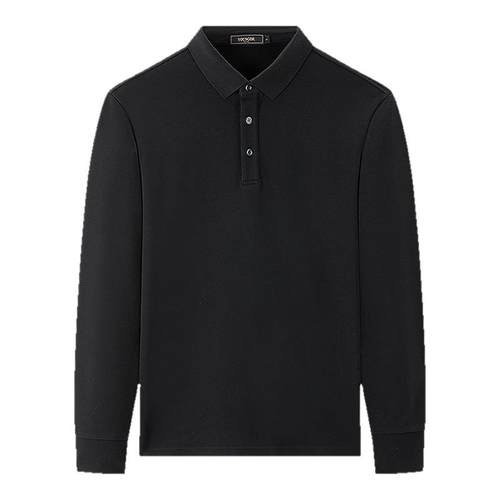 雅戈尔秋季长袖商务POLO衫