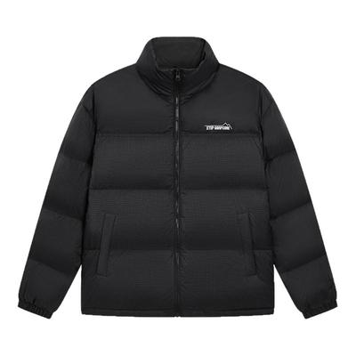 【王鹤棣同款】特步黑金羽绒服男冬季新款情侣防风保暖运动外套女