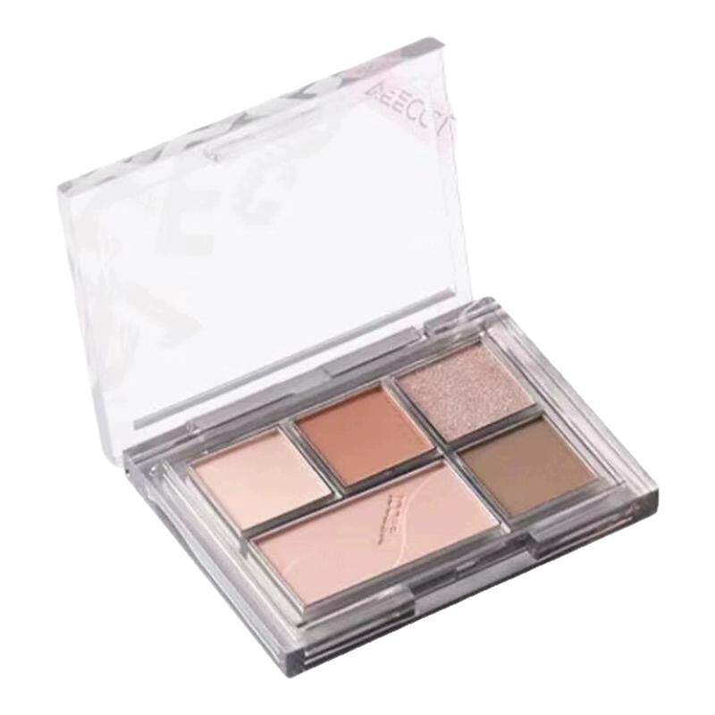 VEECCI唯资绮梦五色眼影盘初学者新手彩妆珠光闪粉哑光官方正品