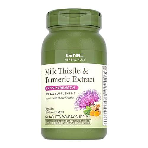 姜黄奶蓟精华胶囊GNC/健安喜