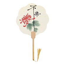扇子团扇古风中国风汉服男女士舞蹈儿童学生夏天随身便携带手摇扇