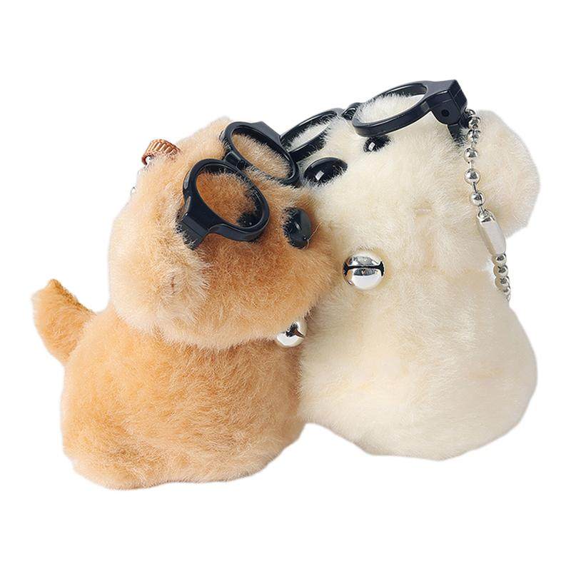 畹町小鼻噶修狗磁吸一对装毛绒情侣闺蜜挂饰钥匙扣包包挂件送礼物,服饰配件/皮带/帽子/围巾,包挂件,淘宝优惠券,粉丝福利购,淘宝优惠卷