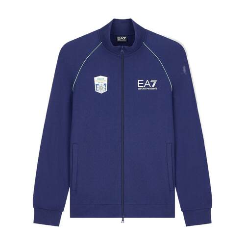EA7/阿玛尼男士立领拉链开衫卫衣