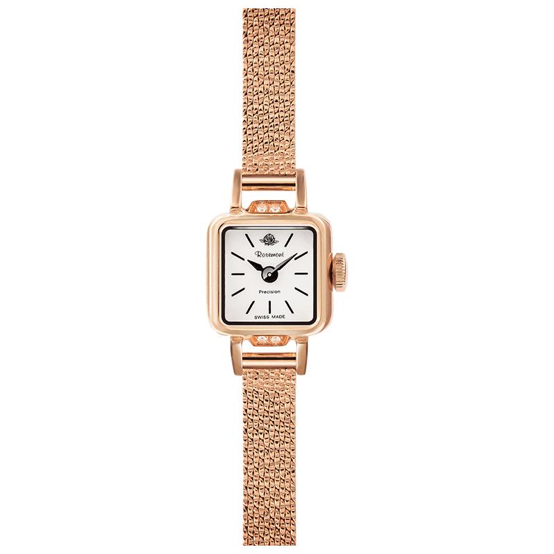 Rosemont复古精致迷你玫瑰小金表