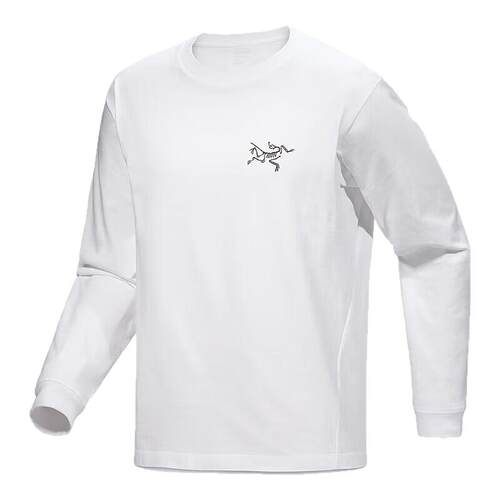 ARC'TERYX 始祖鸟 Kragg Cotton 户外圆领长袖T恤 棉质印花上衣