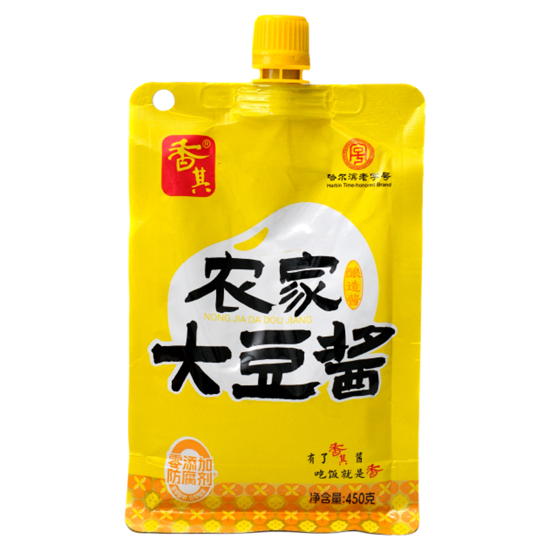 香其农家大豆酱450g东北大酱黄豆酱家用豆瓣酱大葱鸡蛋蘸酱蘸酱菜,粮油调味/速食/干货/烘焙,豆瓣酱/豆酱/黄豆酱,淘宝优惠券,粉丝福利购,淘宝优惠卷
