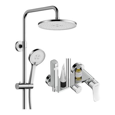 九牧卫浴花洒套装淋浴家用钢琴键