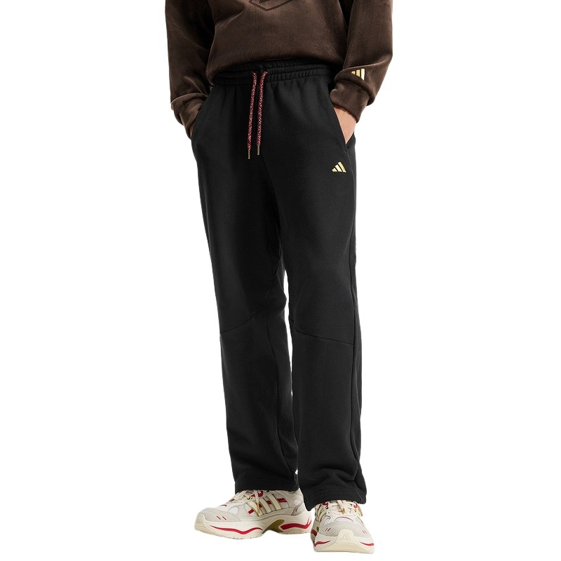 【大码】阿迪达斯马年新年款直筒运动裤2026春男针织长裤KE4065,运动服/休闲服装,运动长裤,淘宝优惠券,粉丝福利购,淘宝优惠卷