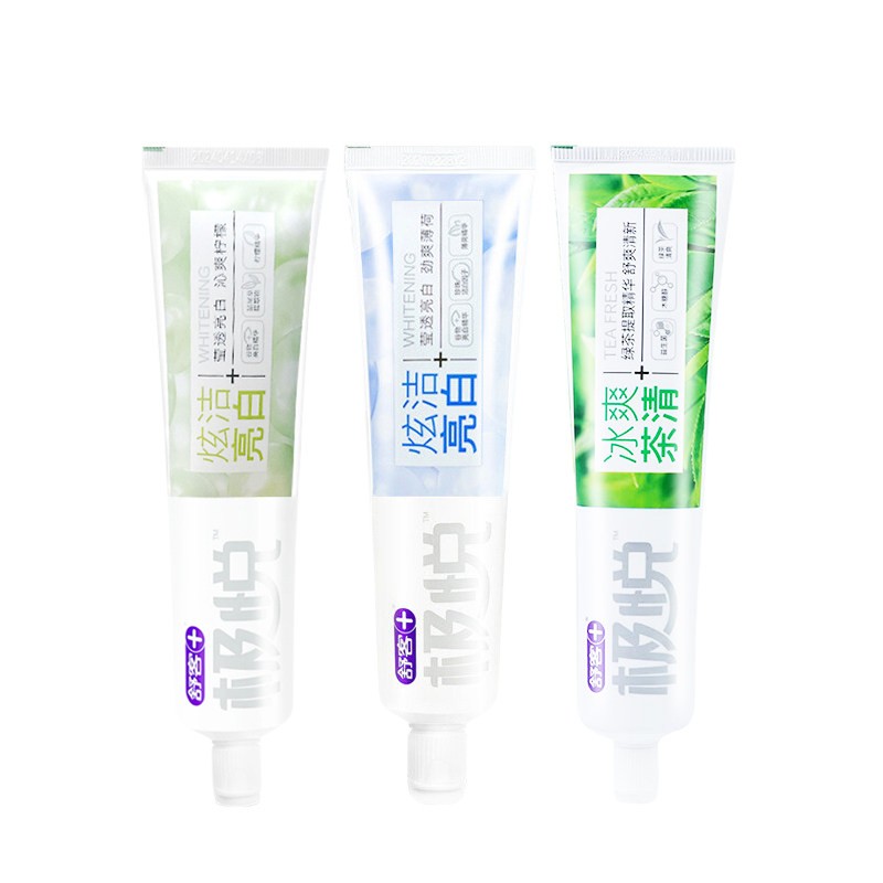 舒客极悦牙膏210g正品成人不含氟图片
