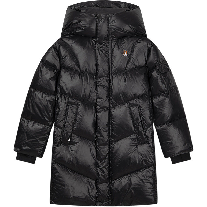 【25冬新品】暇步士童装儿童羽绒服男童宽松长款外套女童保暖上衣,童装/婴儿装/亲子装,羽绒服,淘宝优惠券,粉丝福利购,淘宝优惠卷