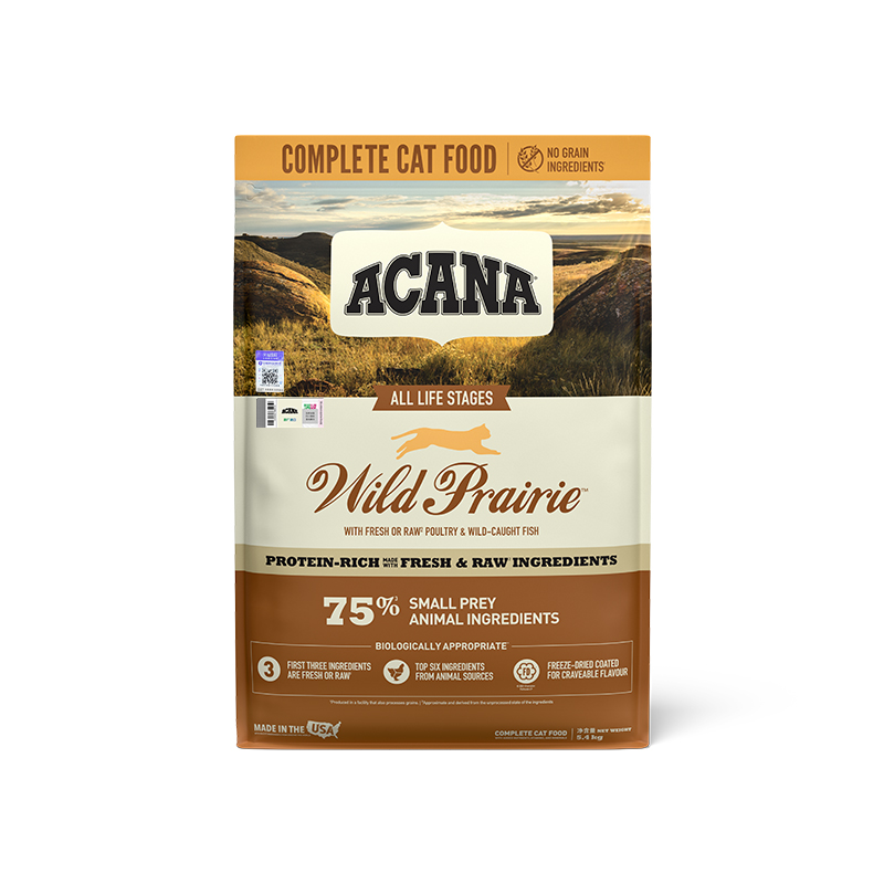 【百亿补贴】爱肯拿农场盛宴猫粮进口无谷成幼猫全阶猫粮5.4kg