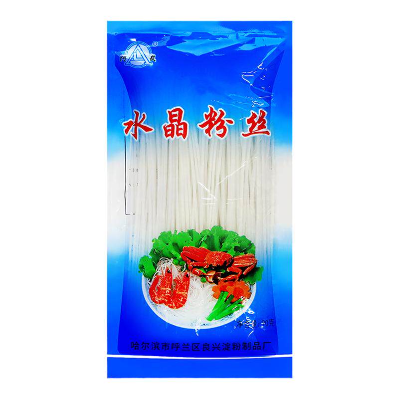 东北特产土豆水晶粉丝马铃薯粉条凉拌火锅90g*50袋整箱