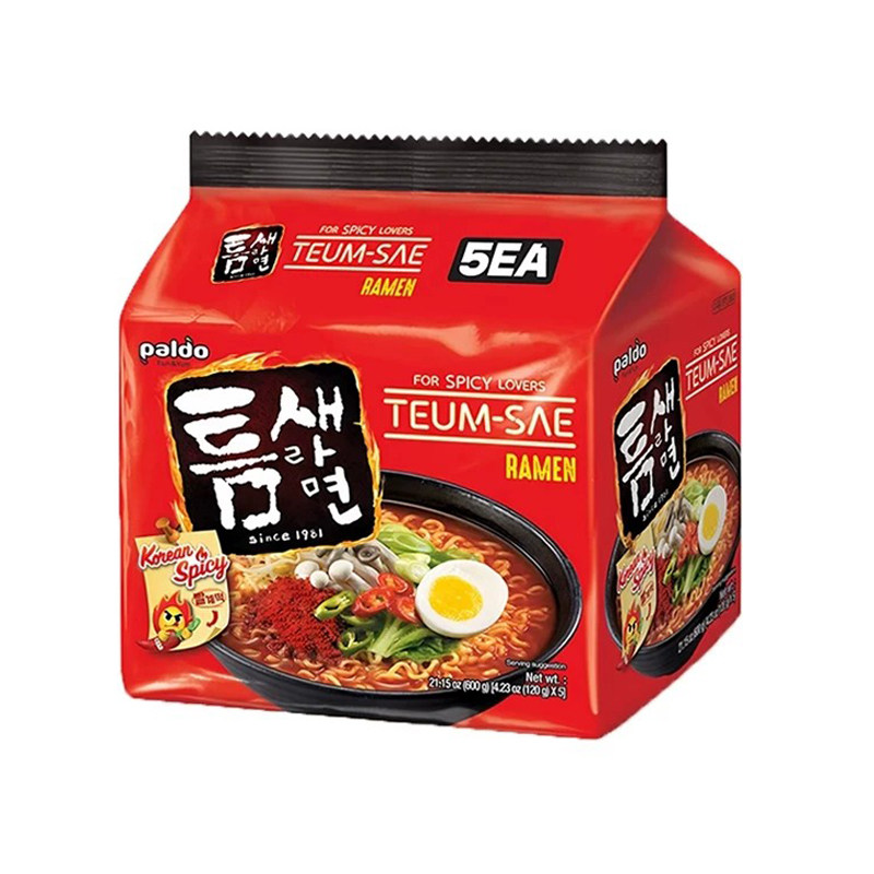 韩国进口paldo八道极地麻辣汤面速食方便面泡面拉面辣味特辣超辣