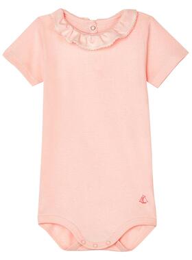 法国Petitbateau小帆船童装婴幼儿短袖包屁衣爬服A00UE