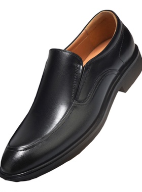 莱尔斯丹绅士品格2025夏新款真皮一脚蹬套脚男士乐福皮鞋53002