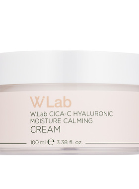 W.Lab大福留韩国积雪草保湿面霜舒缓修复乳霜100ml官方旗舰店正品