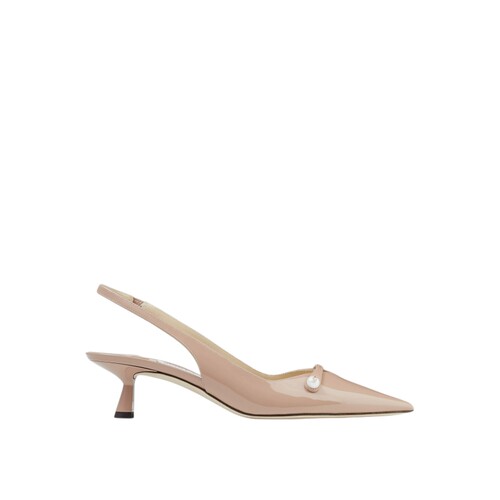 JIMMYCHOO/浅咖色漆皮高跟鞋