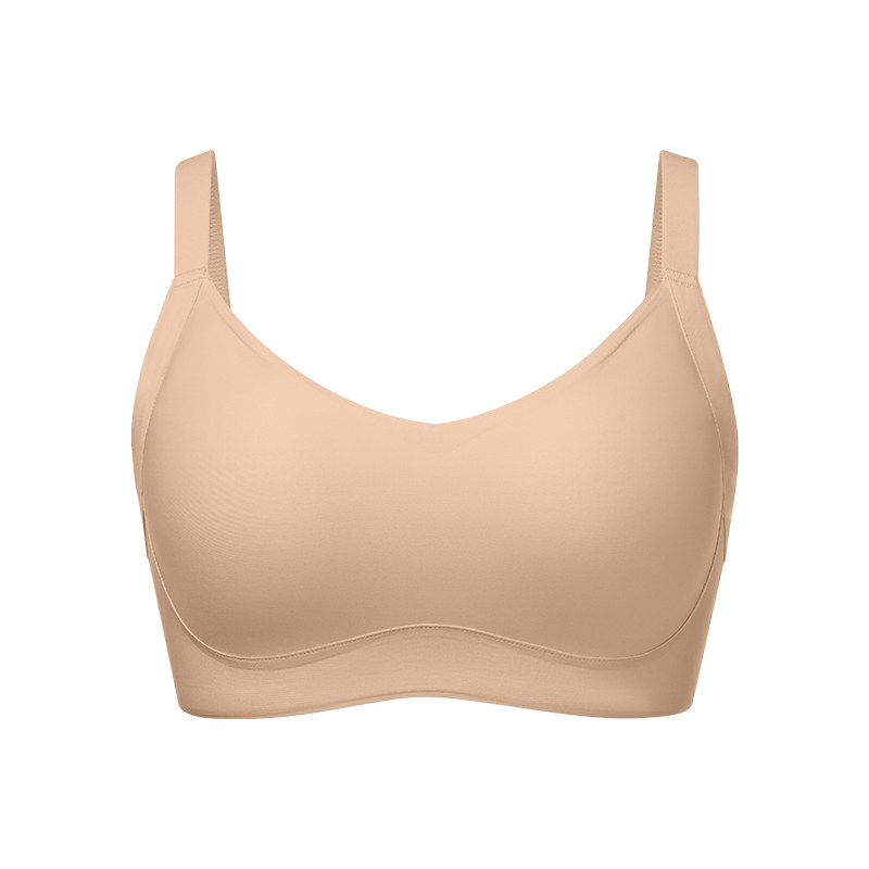 古今2026年春新品桑蚕丝亲肤提拉无钢圈固定杯不跑杯女内衣文胸