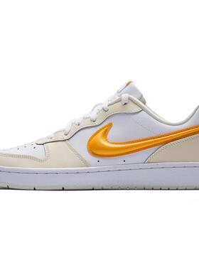 耐克男女童板鞋春季新款酷菠萝大童平底运动鞋NIKE COURT IQ2725