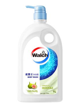 威露士白茶无花果沐浴露留香成人清爽沐浴乳家庭装1000ml