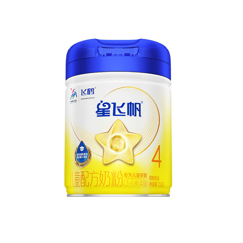 【百补】飞鹤星飞帆4段奶粉750g