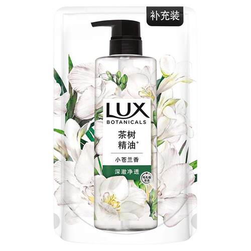 力士小苍兰沐浴露茶树精油