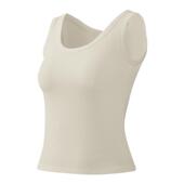 361度吊带背心女内搭美背内衣带胸垫一体式 打底上衣外穿运动背心