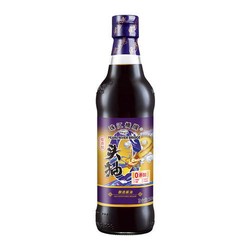 珠江桥牌0添加头抽500ml