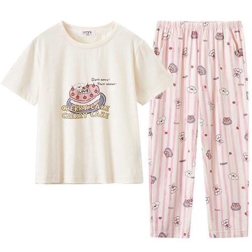 40支棉|空调服女童睡衣夏纯棉