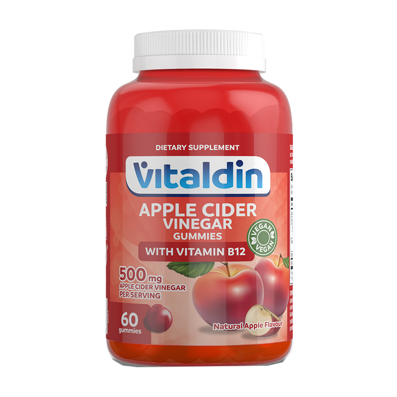 Vitaldin苹果醋软糖浓缩膳食纤维解腻阻断碳水脂肪饱腹润肠健身