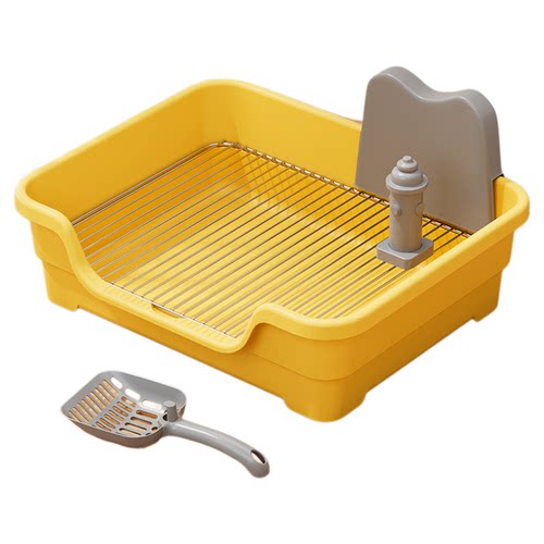 不锈钢网狗厕所博美比熊小狗专用