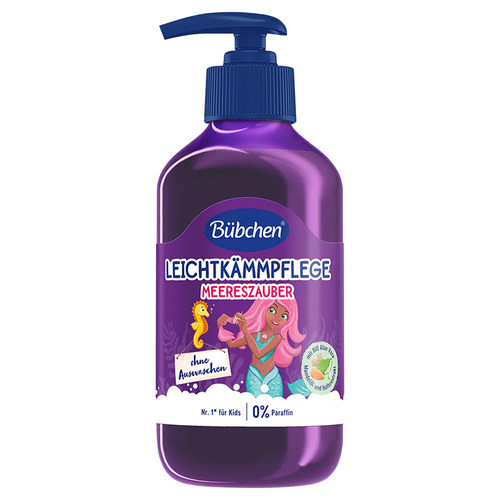 德国Bubchen/贝臣儿童免洗护发素游泳发膜改善干枯毛躁持久留香