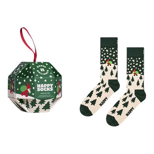 【2025圣诞新品】Happy Socks礼盒创意个性厚袜子送礼百搭中筒袜