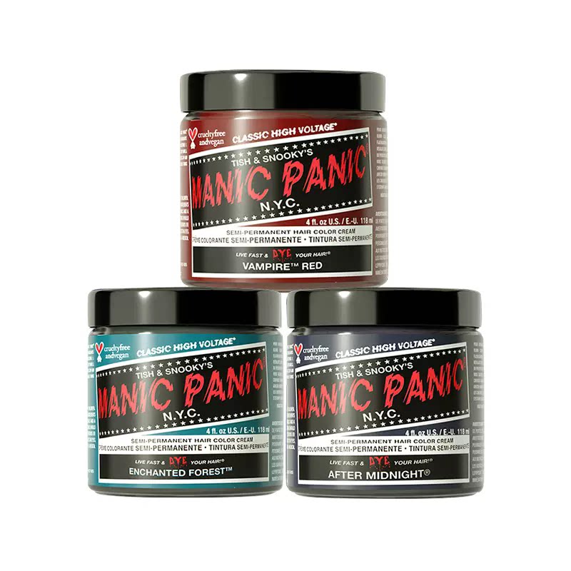 ManicPanic天然染发剂