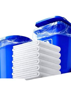 RDE/利得大垃圾袋大号白色透明塑料袋加厚超大特大装被子打包搬家