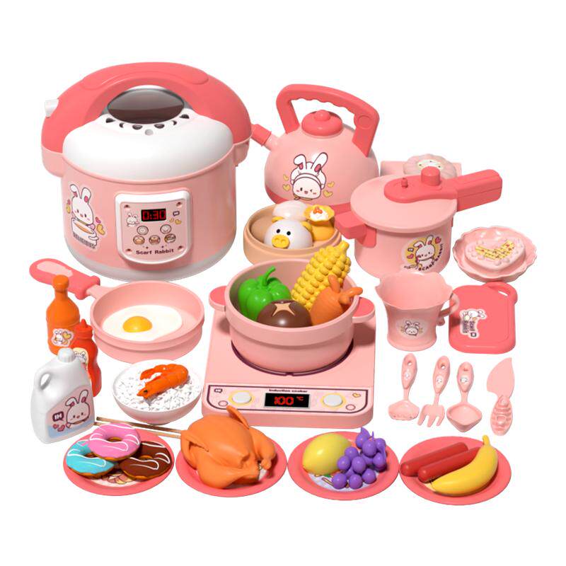 送女孩子的生日礼物仿真厨房玩具煮饭过家家套装送女生1-3岁2宝宝