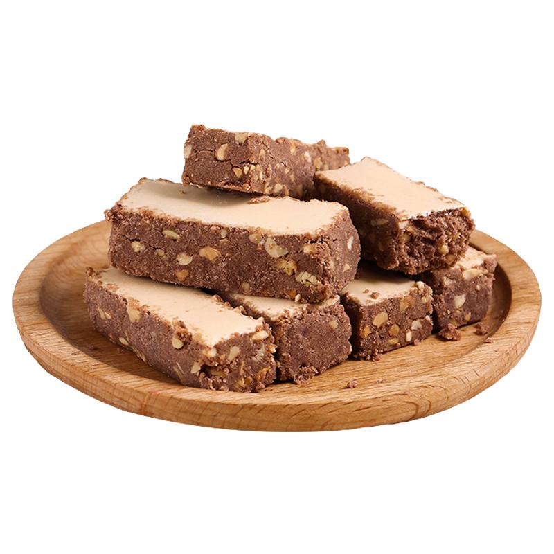 津顺祥花生可可奶皮酥巧克力奶酥饼干清真糕点心天津特产早餐甜品