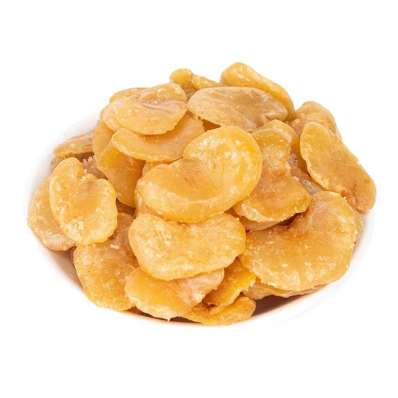 郯小谷熟油炸香酥蚕豆瓣爆辣味小零食下酒菜盒装牛肉味蚕豆片包邮