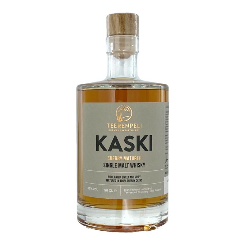 Teerenpeli特伦佩利芬兰威士忌雪莉桶KASKI单一麦芽进口洋酒500ML