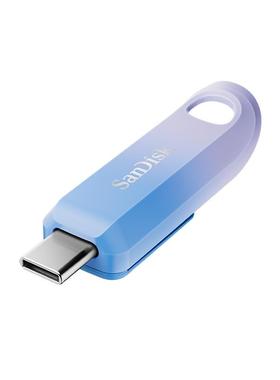 闪迪创作者官方u盘256GB可伸缩Type-C小巧便携大容量优盘USB3.2