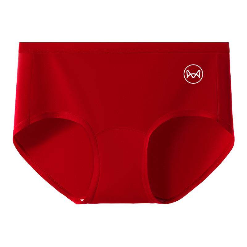 猫人本命年内裤女大红色纯棉2026属马年全棉抗菌裆中腰无痕三角裤,女士内衣/男士内衣/家居服,平角裤,淘宝优惠券,粉丝福利购,淘宝优惠卷