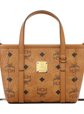 [新年礼物]MCM TONI超迷你菜篮子斜挎包手提单肩包托特包女包