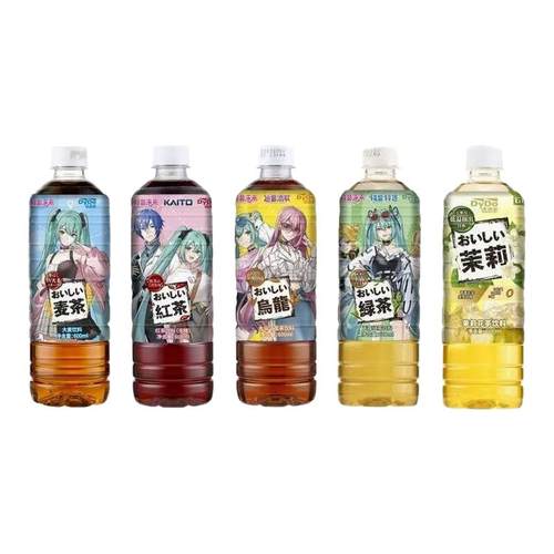 达亦多水仙无糖乌龙茶绿茶茉莉花茶 600ml*15瓶 整箱 -CL