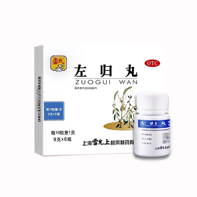 【雷氏】左归丸0.1g*90丸*6瓶/盒