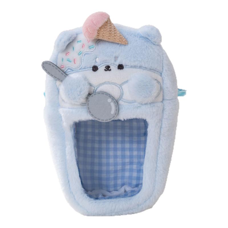 电电动物园遛娃包10cm透明外出包