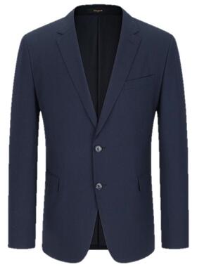 雅戈尔男士春秋季新款商务西服婚庆休闲可机洗羊毛西装外套男